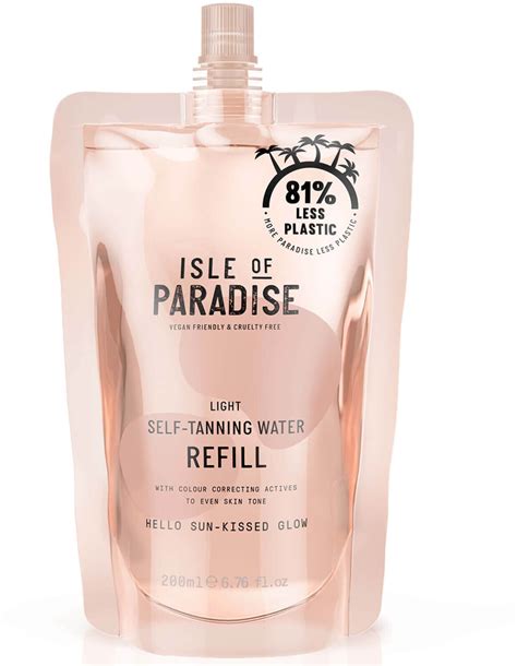 isle of paradise tanning water refill
